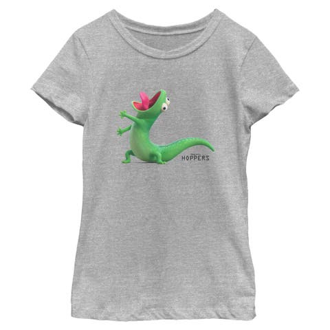 Girl's Hoppers Tom Lizard Celebration Pose  Graphic T-Shirt