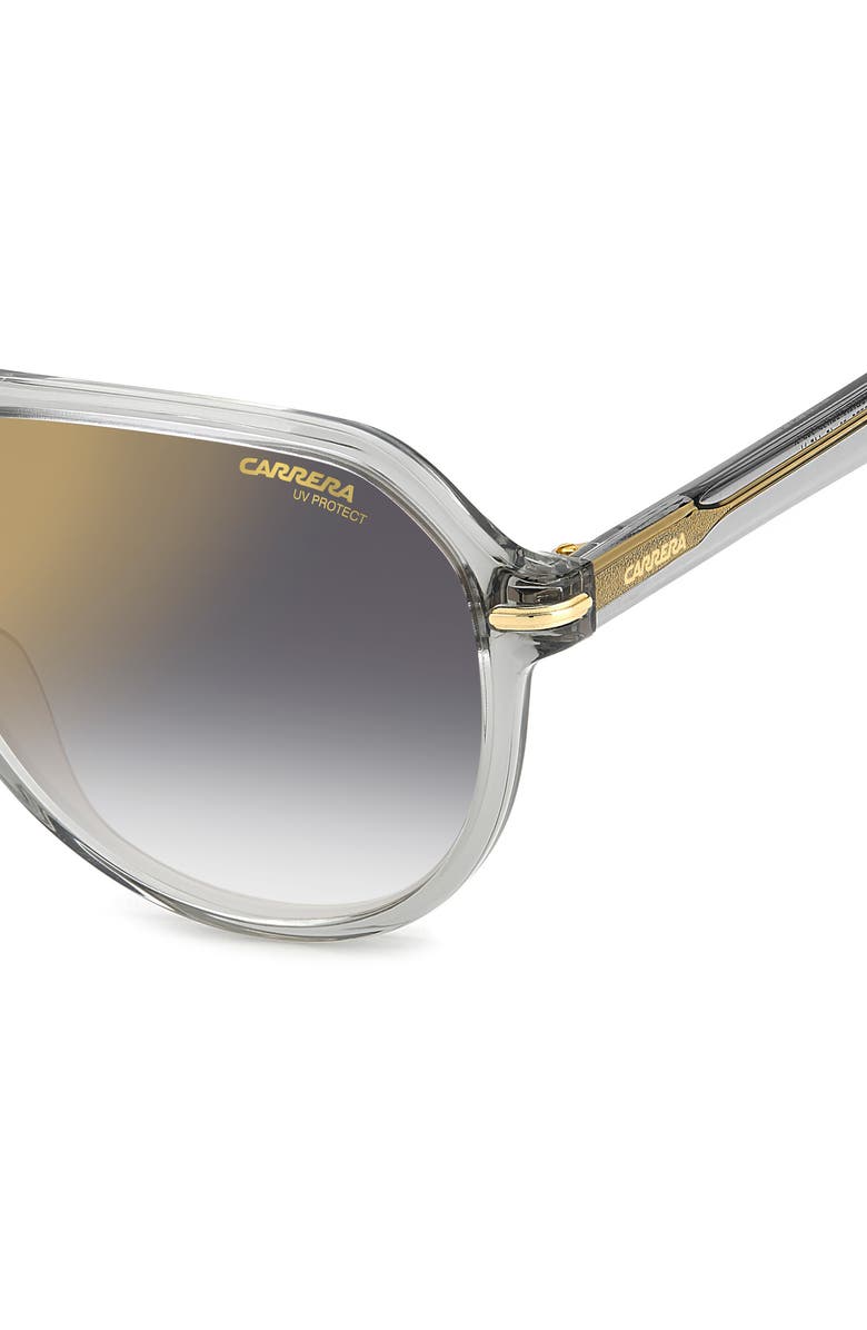 Carrera Eyewear 58mm Pilot Sunglasses, Alternate, color, Grey