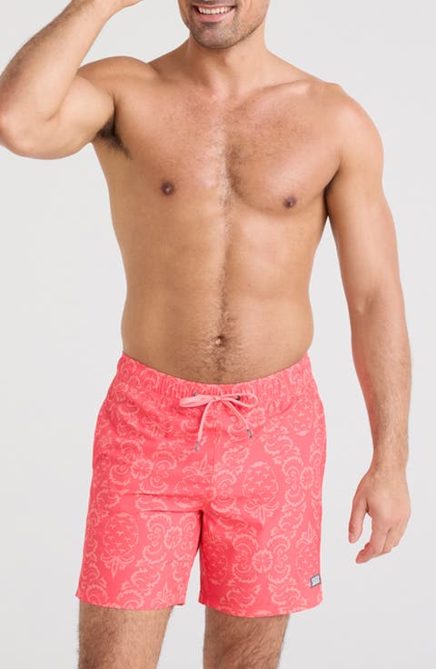 Oh Buoy 2N1 7-Inch Volley Swim Trunks