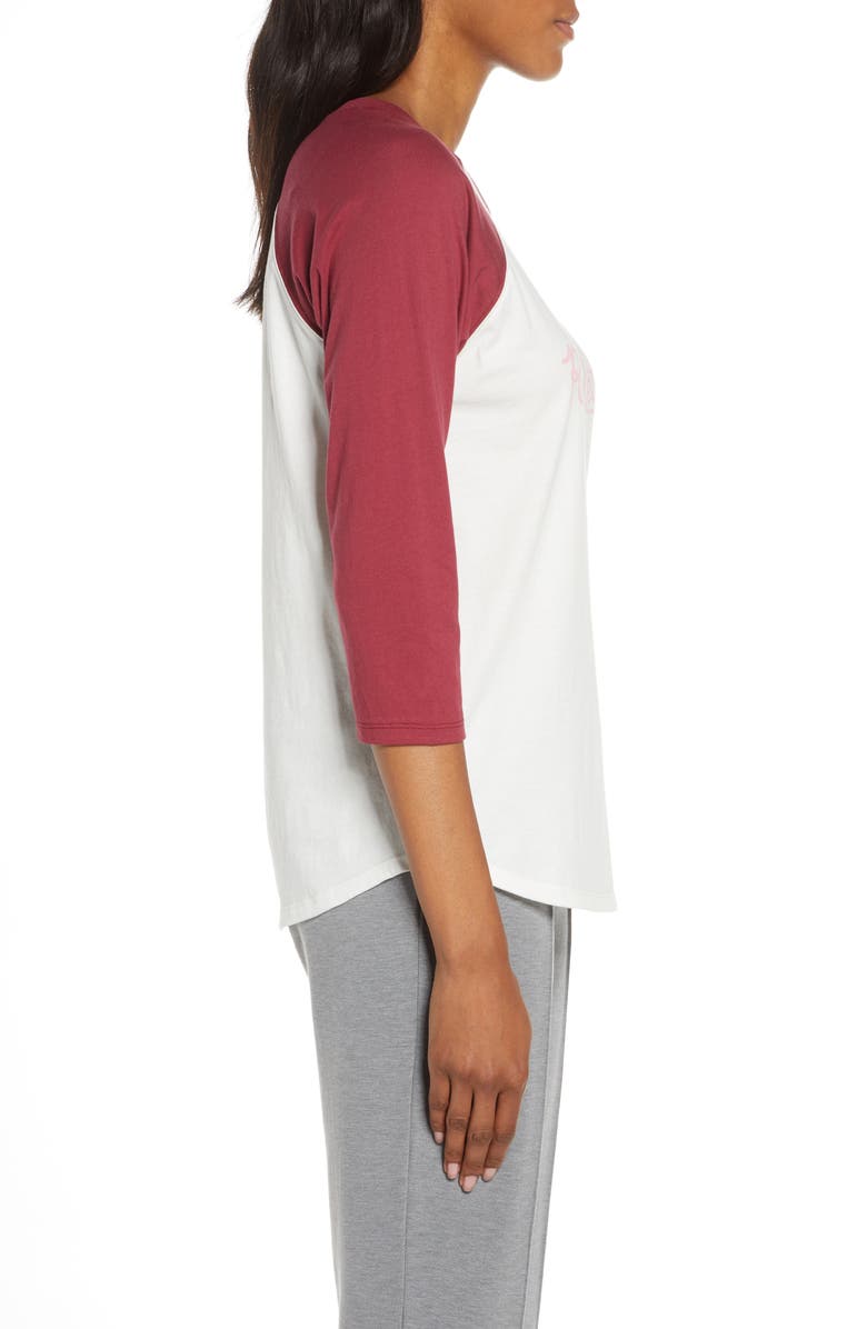 ban.do Ready to Retire Baseball Sleep Tee, Alternate, color,