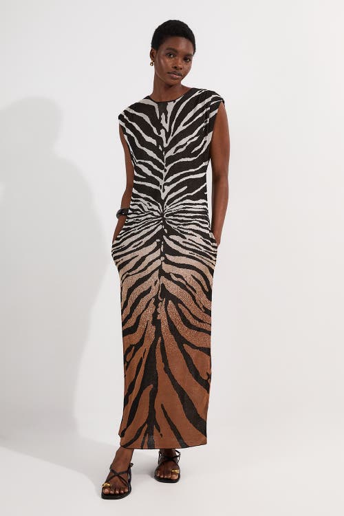 Karen Millen Slinky Maxi Dress In Black