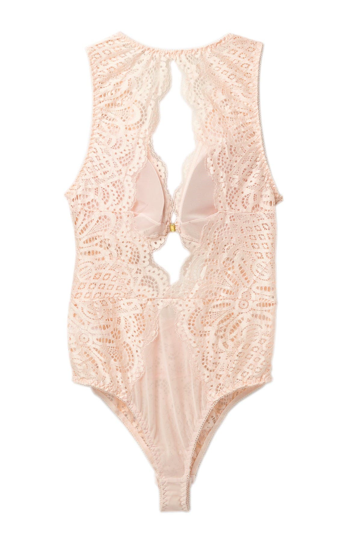 Oh La La Cheri Keyhole Lace Teddy (Women) | Nordstromrack