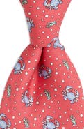 vineyard vines Kids' Crab Silk Tie