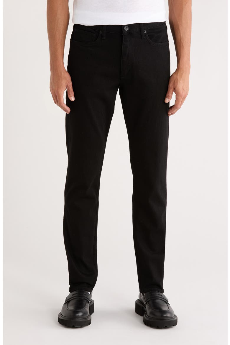Fit 2 Slim Fit Jeans, Main, color, BLACK