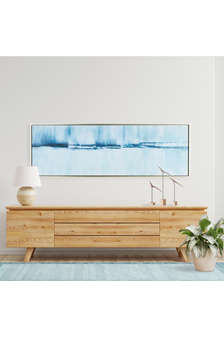 Cobalt Haze Wall Art, Alternate, color, Blue