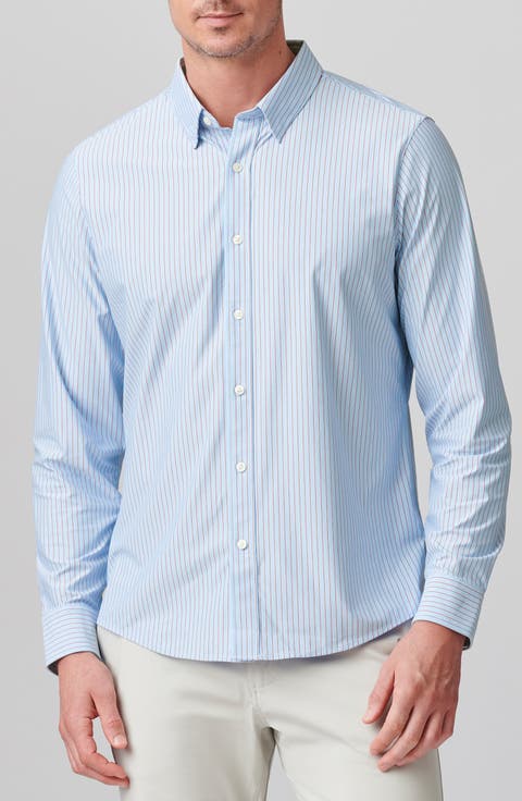 Commuter Slim Fit Button-Up Shirt