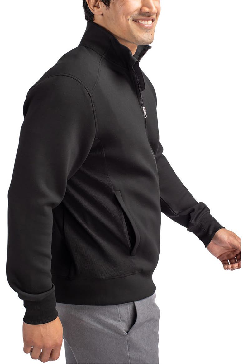 Roam Full Zip Jacket, Alternate, color, BLACK