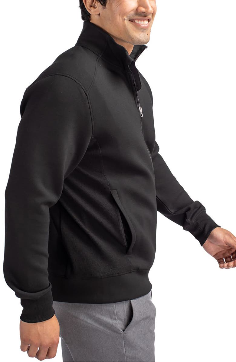 Cutter & Buck Roam Full Zip Jacket, Alternate, color, Black