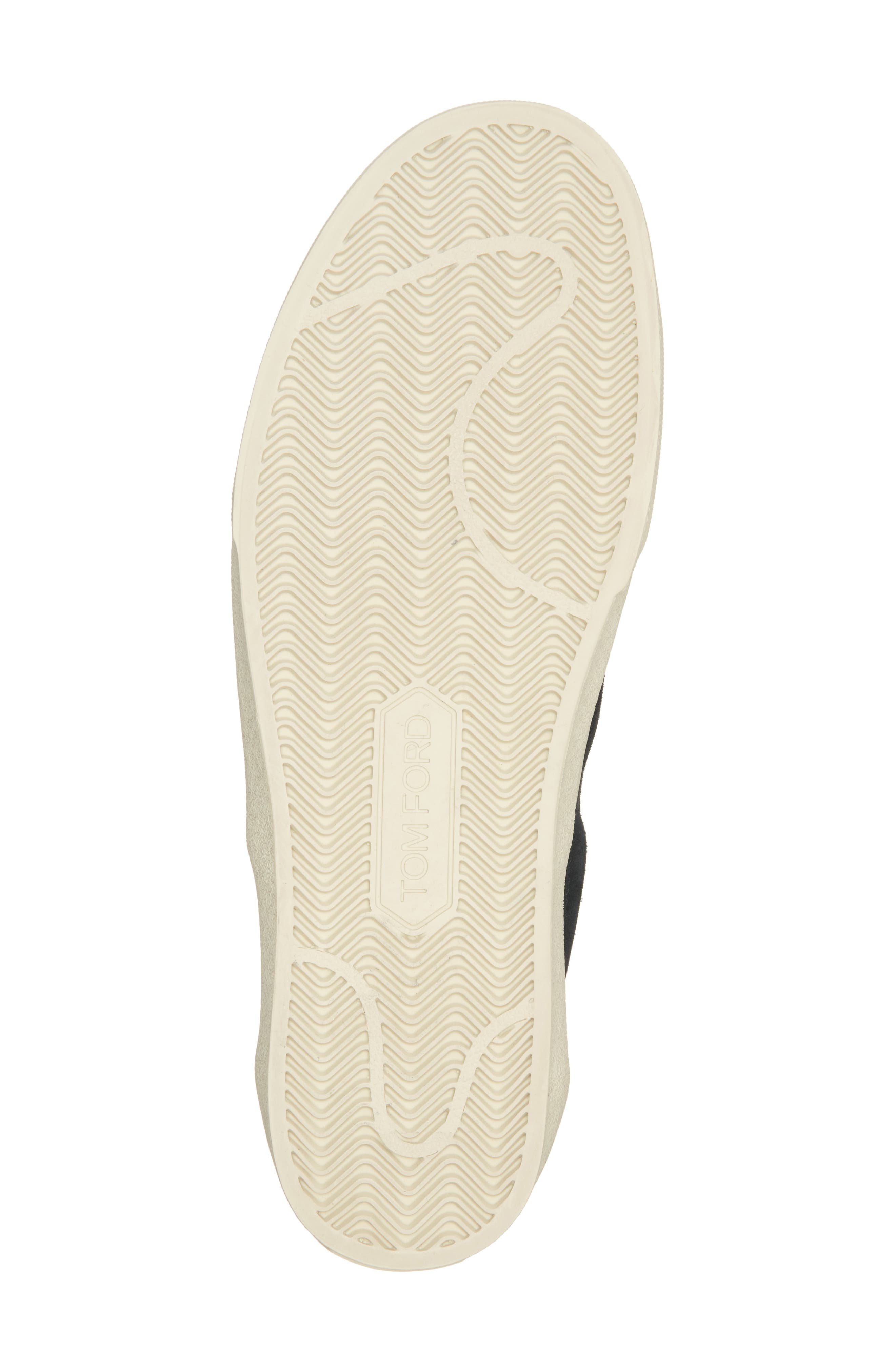 TOM FORD Jude Suede Slip-On Sneaker, Alternate, color, 3Nw02 Black/ Cream