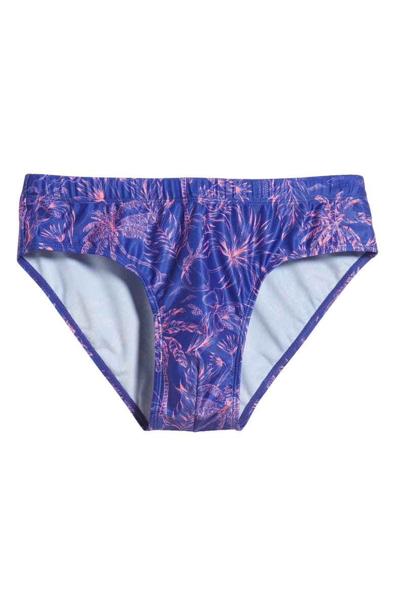 Boardies Palms Swim Briefs, Alternate, color, Blue