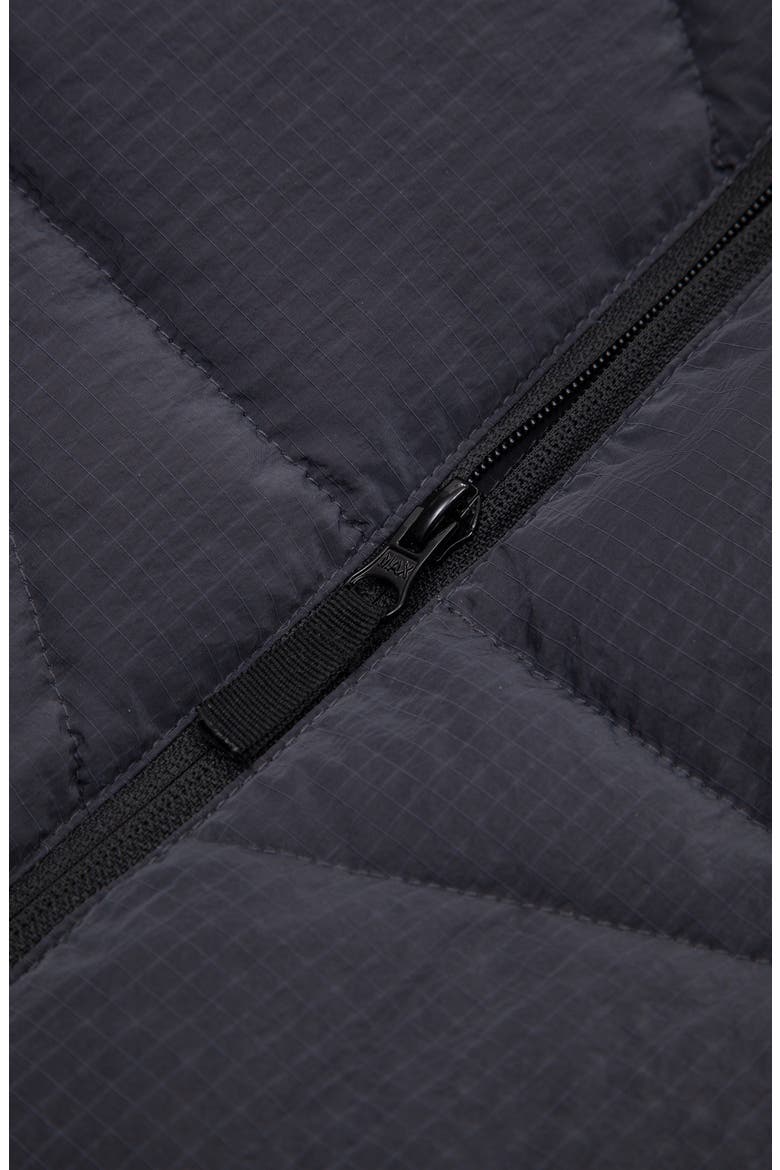Kids' Quilted Puffer Vest, Alternate, color, Black