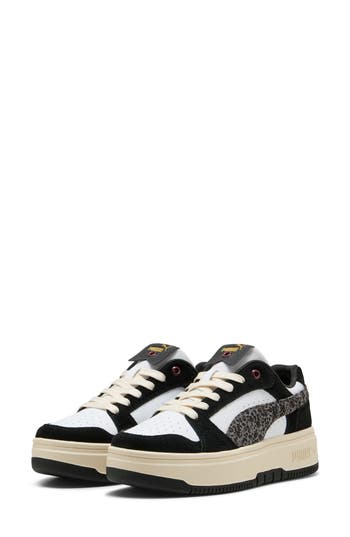 Puma Rebound Femme Animal Low Top Sneaker In Multi