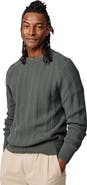 Aubin Montrose Textured Crew Neck Jumper