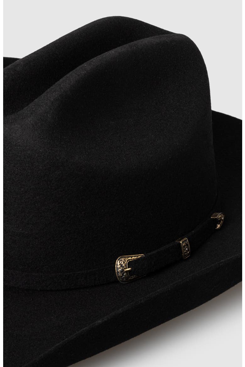 The Rancher 4X Premier Cowboy Hat, Alternate, color, Black