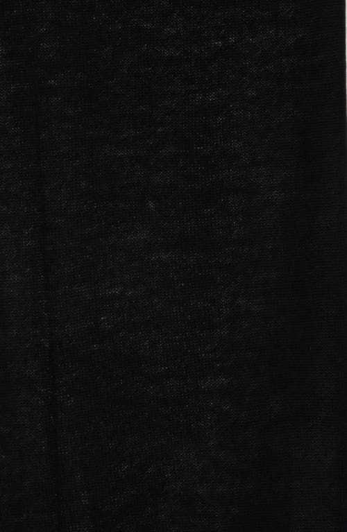 La Fiorentina Cashmere & Wool Blend Wrap In Black
