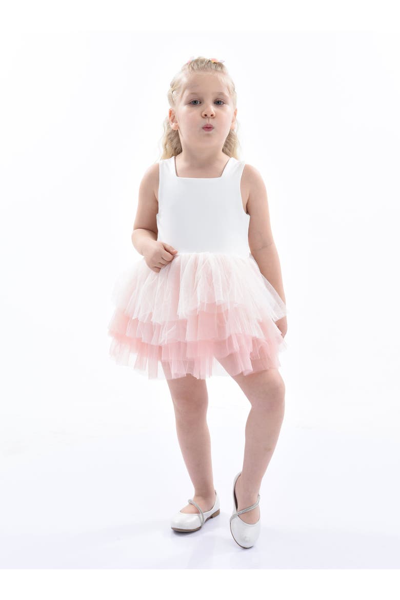 Emma Tutu Dress, Main, color, White