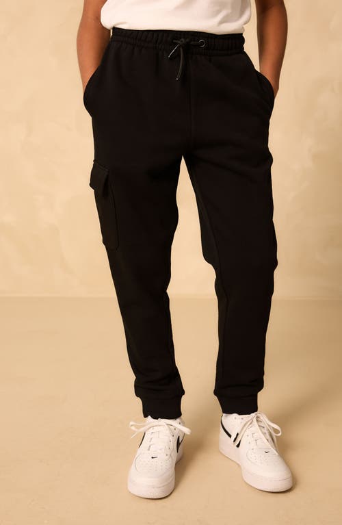 Next Kids' Utility Sweatshirt & Joggers Set In Black