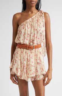 Loeva One-Shoulder Tiered Tunic