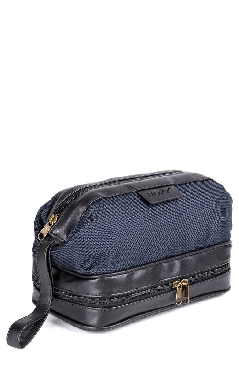 Dopp BUXTON Zip Bottom Kit, Alternate, color, Navy