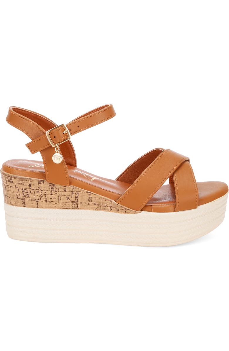 LONDON RAG Zinny Wedge Sandal, Alternate, color,