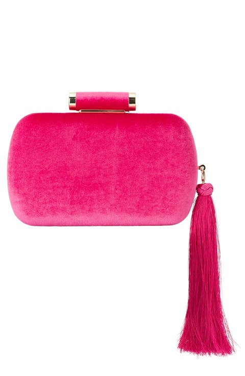 Matilda Velvet Clutch