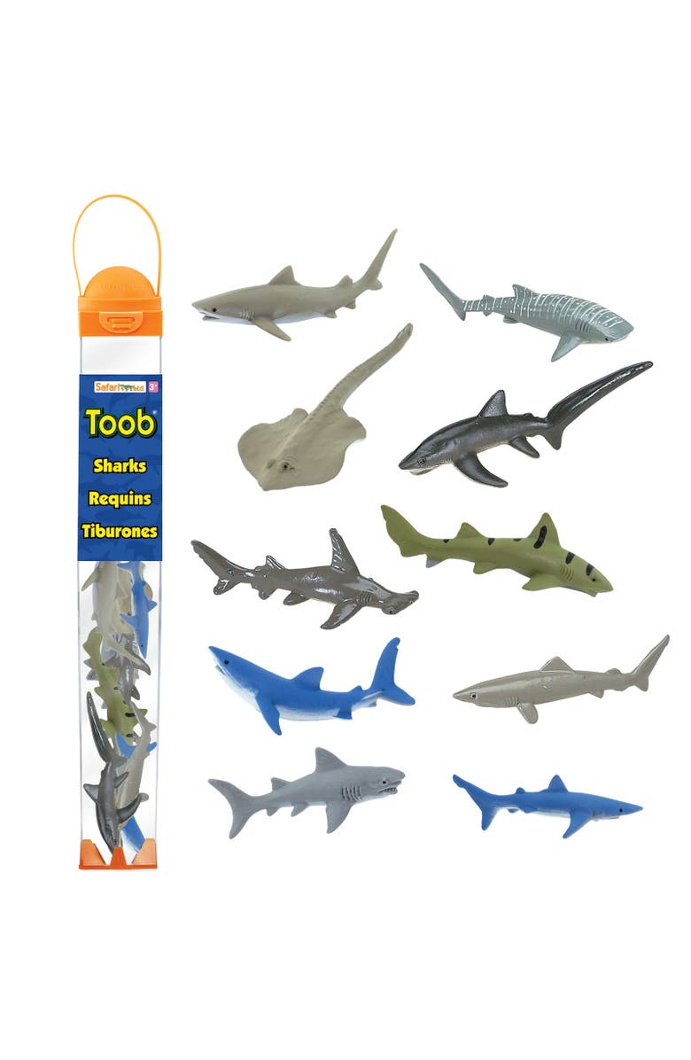 Safari Ltd. Sharks Toy, Main, color, NO COLOR