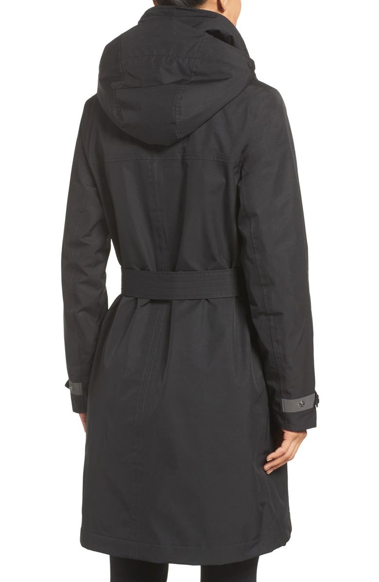 Helly Hansen 'Welsey' Insulated Waterproof Trench Coat, Alternate, color,