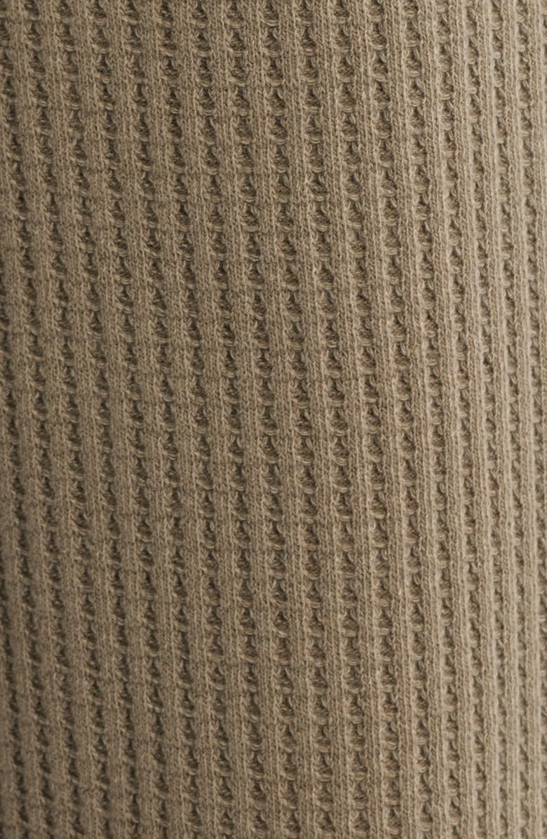 CITY BLUES Side Stripe Waffle Knit Lounge Pants, Alternate, color, Light Olive