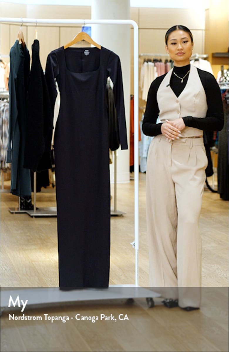 Body Long Slip Dress, sales video thumbnail