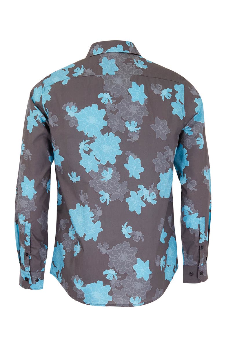 Lords of Harlech Norman Button-Up Shirt, Alternate, color, Softbloom Slate