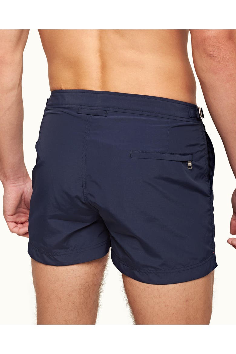 Springer Shortest-Length Swim Shorts, Alternate, color, Navy