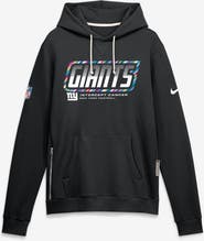 Nike Men's Nike Black New York Giants 2026 NFL Crucial Catch Sideline Standard Issue Dri-FIT Pullover Hoodie