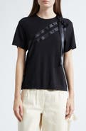 Simone Rocha Bow Sash Easy T-Shirt