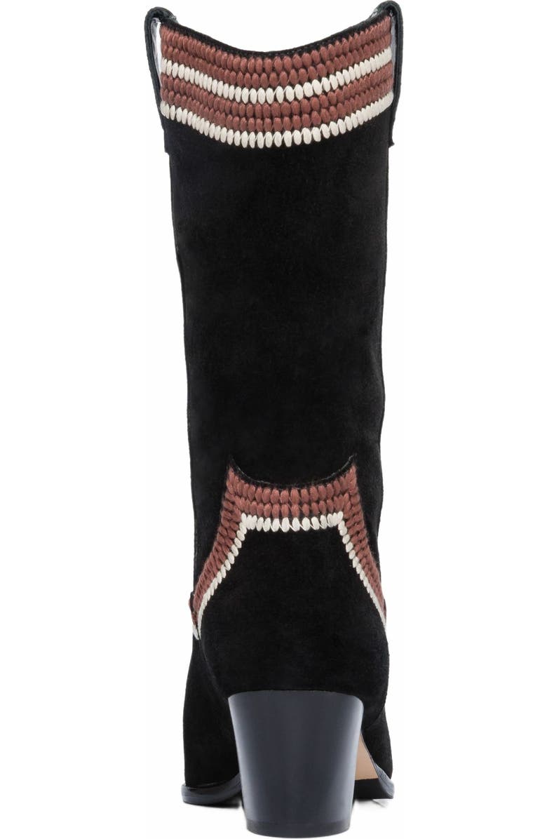 Bernardo Footwear Fremont Embroidered Western Boot, Alternate, color,