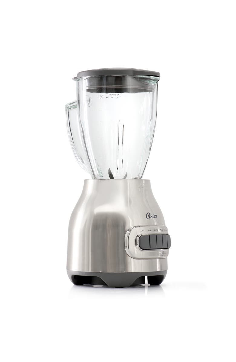 OSTER 3-in-1 Kitchen System 700 Watt Blender with Blend-N-Go Cup in Chrome, Alternate, color, Silver