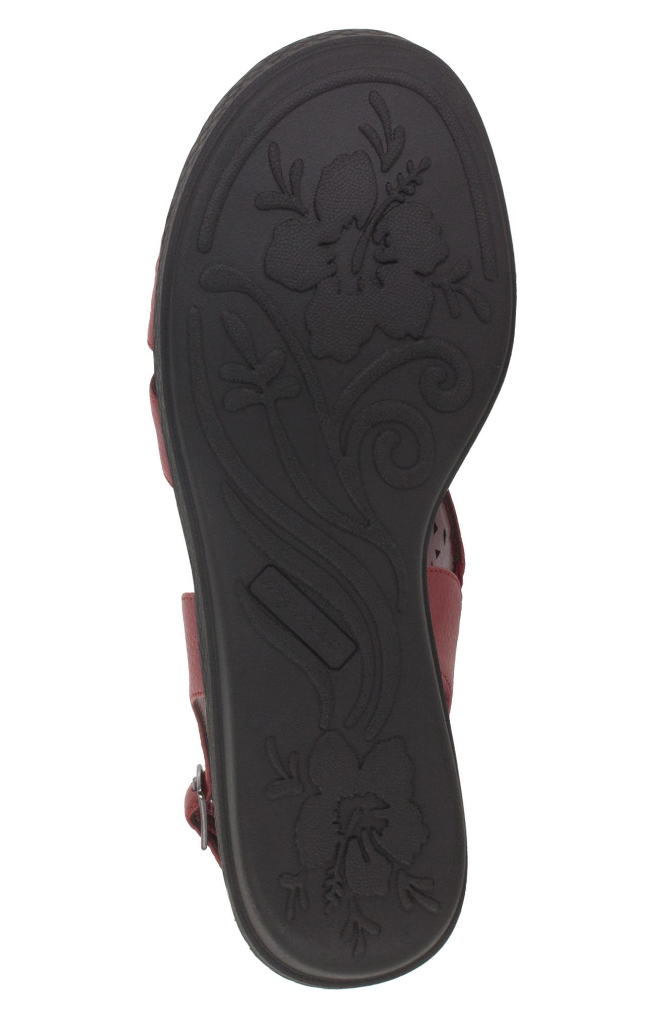 EASY STREET Bolt Sandal, Alternate, color, Red