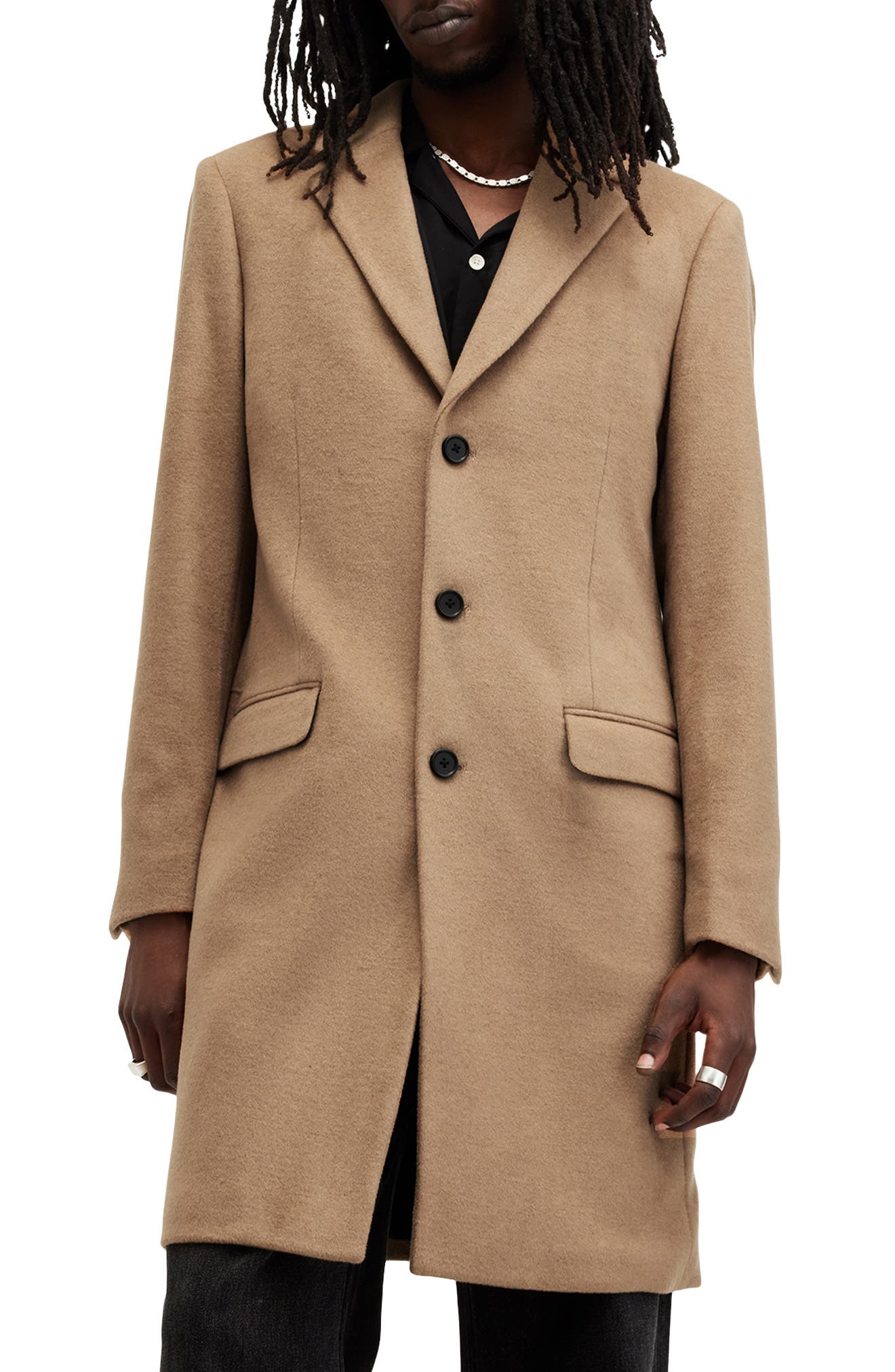 AllSaints Hal Longline Coat