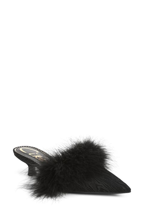 Gemma Fluff Mule