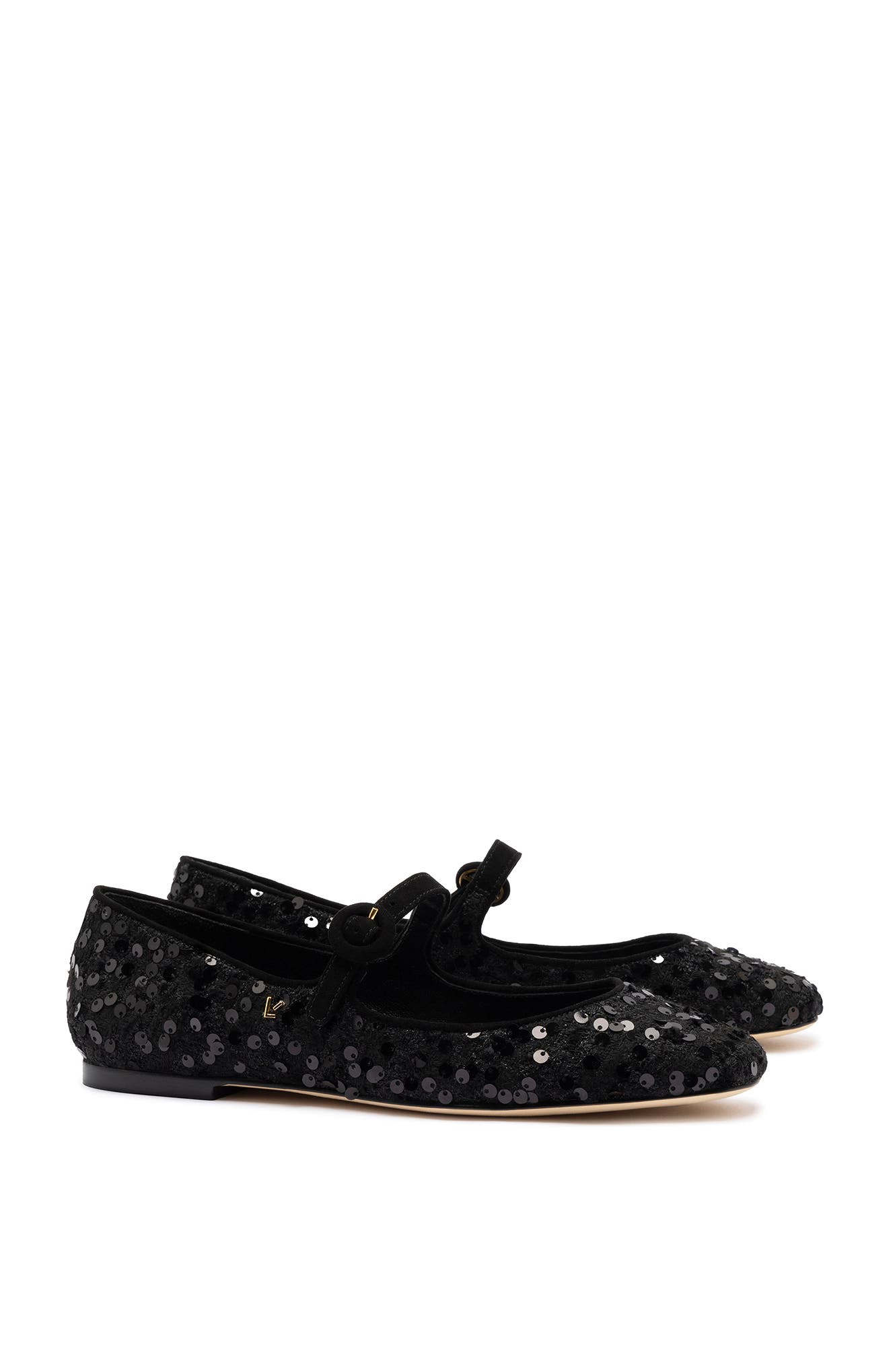 Blair Ballet Flat, Alternate, color, Black Sequin