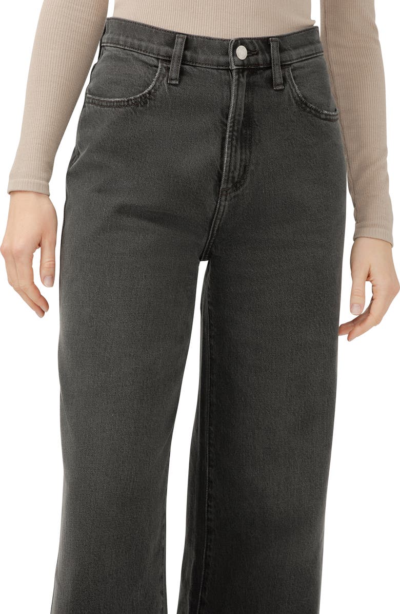 Silver Jeans Co. Highly Desirable High Waist Ultra Wide Leg Jeans, Alternate, color, Ash