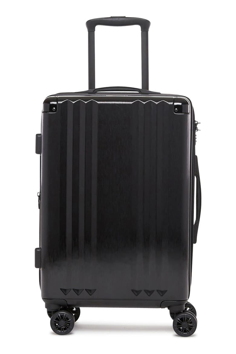 Ambeur 22-Inch Rolling Spinner Carry-On, Alternate, color, BLACK