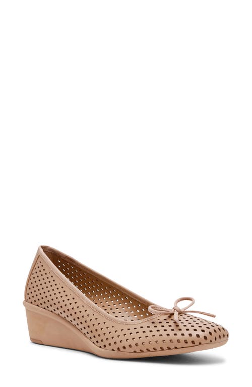 Anne Klein Winslett Wedge Pump In Brown