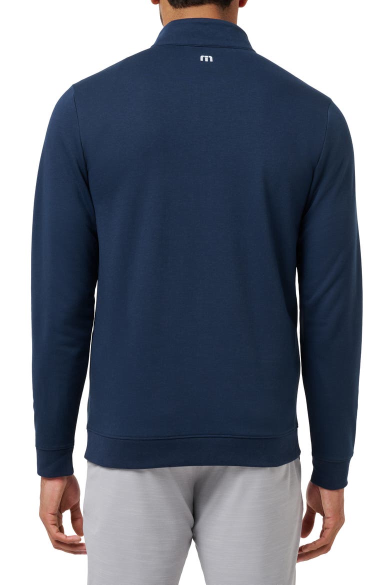 Marina Nights Quarter Zip Pullover, Alternate, color, TOTAL ECLIPSE