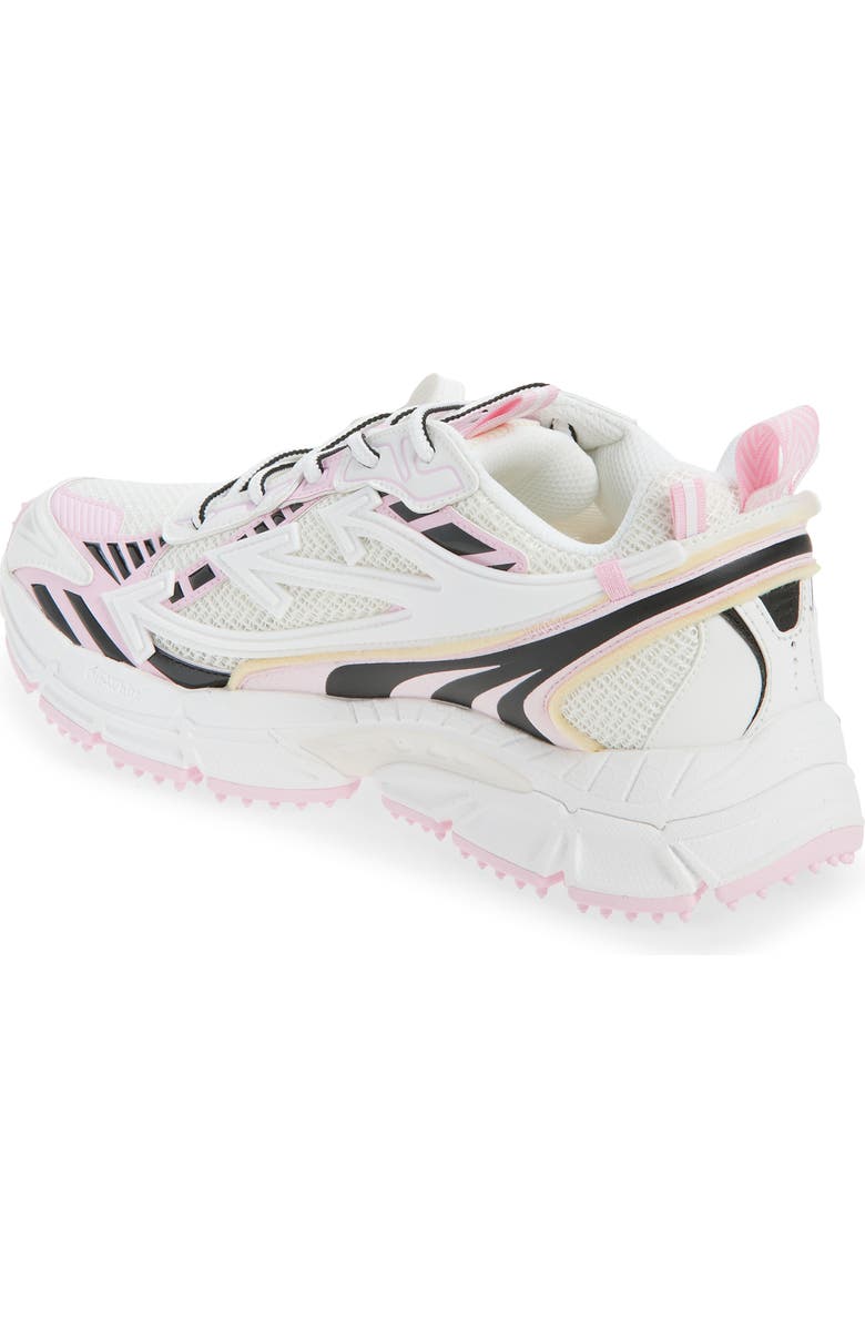 Off-White Be Right Back Sneaker, Alternate, color, White - Soft Pink