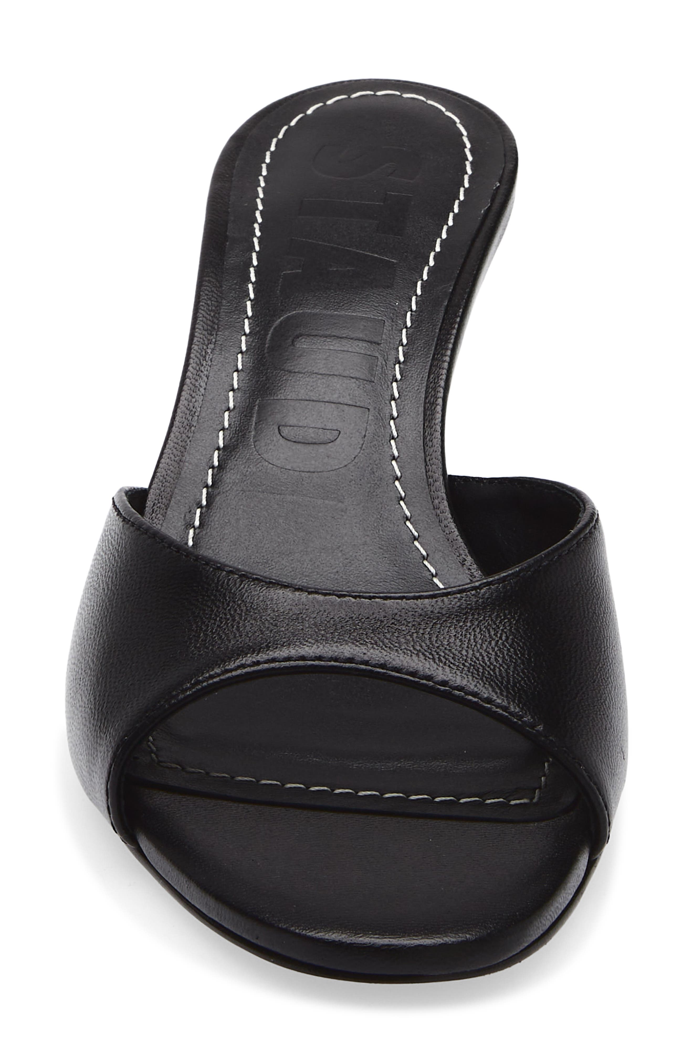 STAUD Brigitte Wedge Sandal, Alternate, color, Black