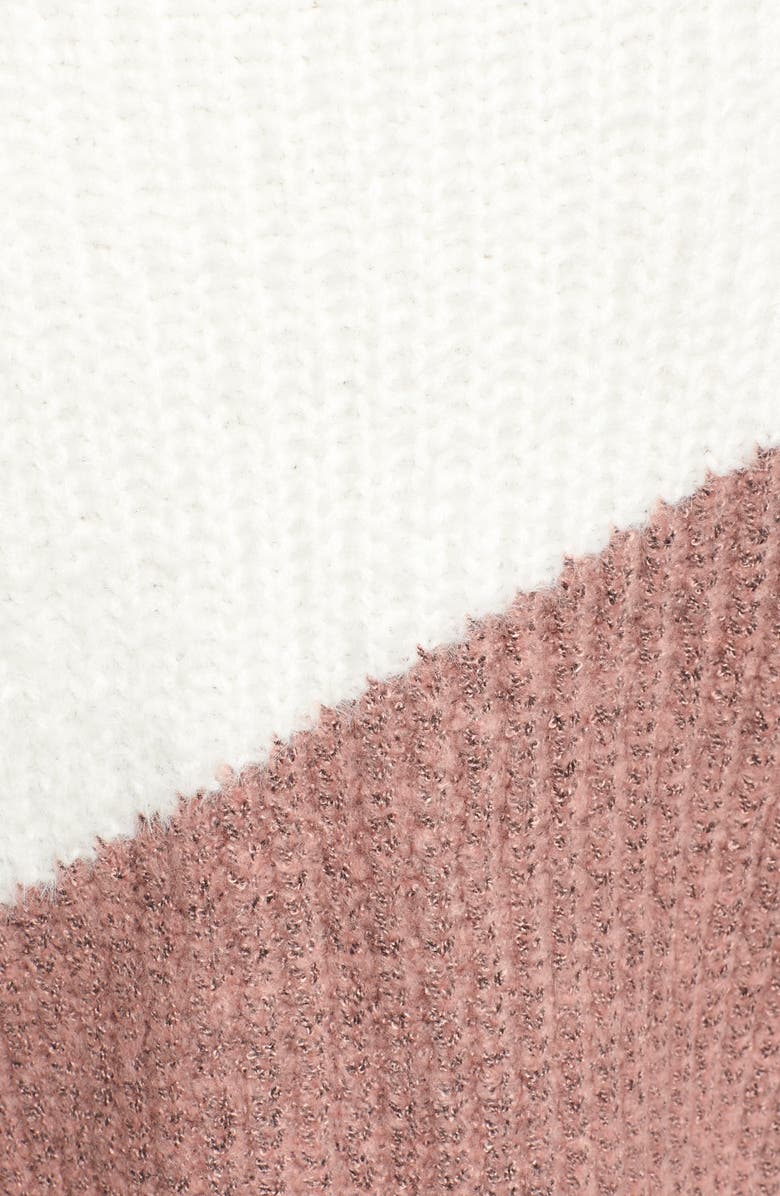 Bishop + Young Diagonal Colorblock Sweater, Alternate, color, 