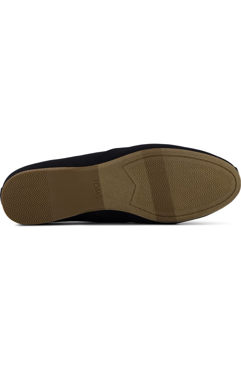 TOMS Gemma Ballet Flat, Alternate, color, Black