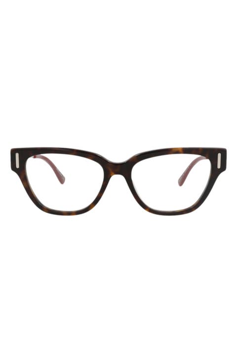52mm Cat Eye Optical Glasses