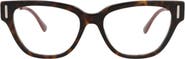 Gucci 52mm Cat Eye Optical Glasses