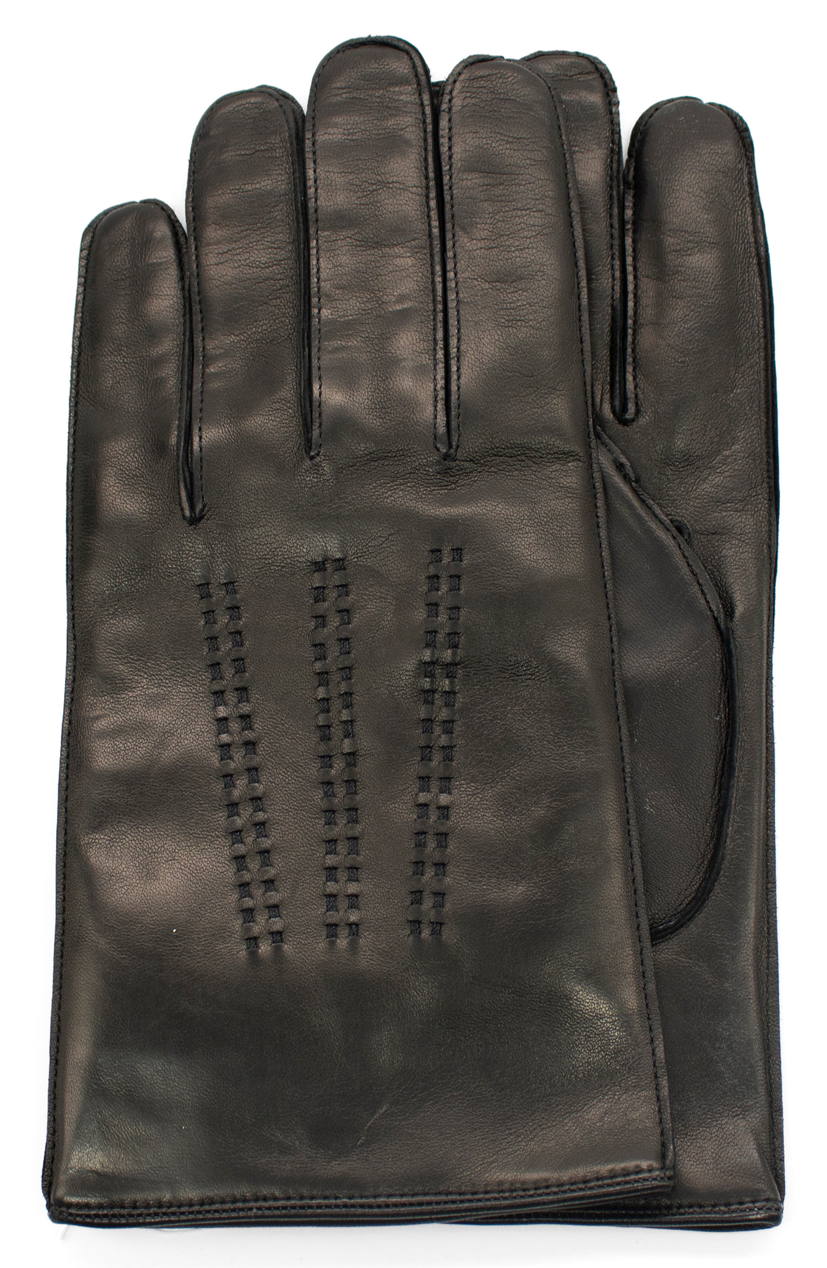 Portolano Topstitch Cashmere Lined Gloves